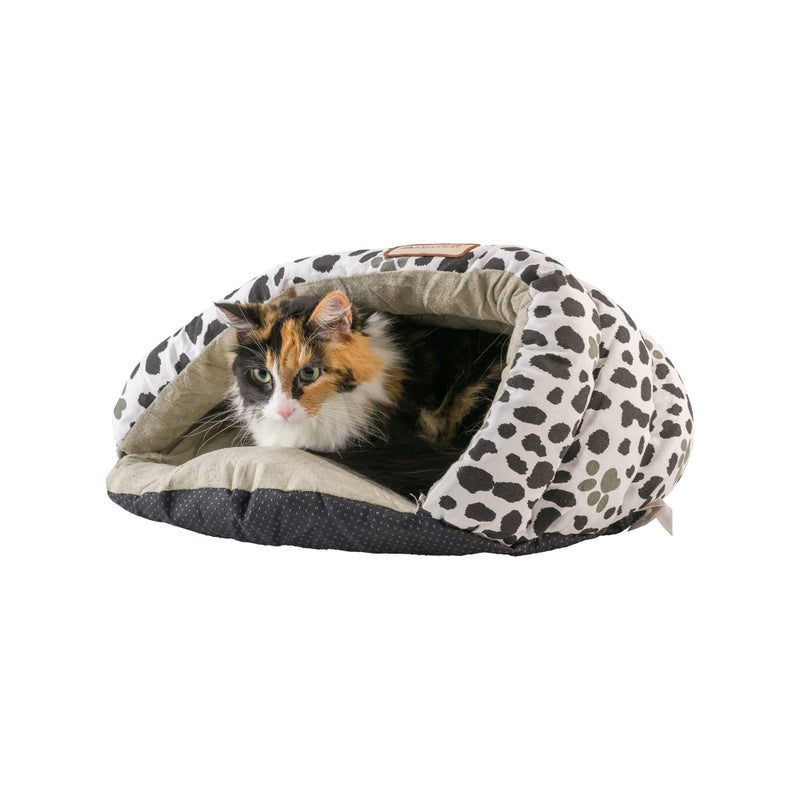 Armarkat Paw Print Cat Bed Size, 20-Inch by 11-Inch, Sage Green & Pawprint - Image 3